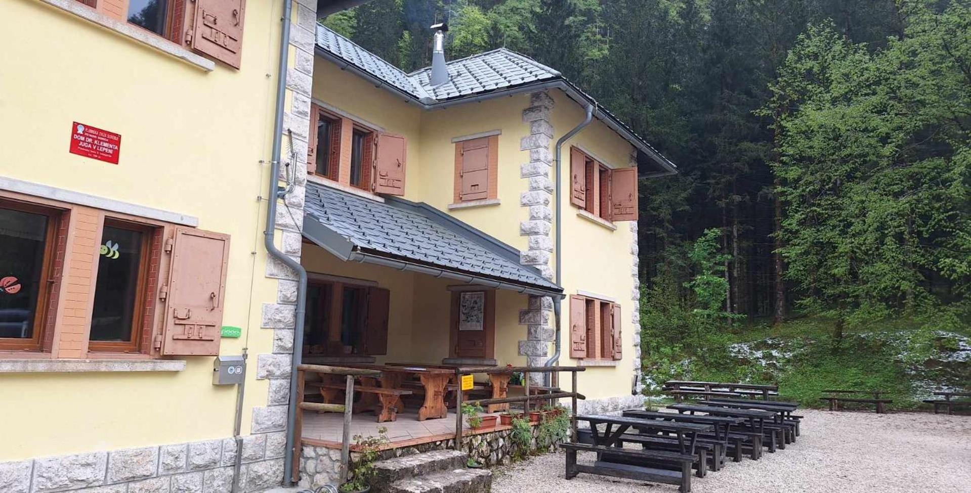 Dom Klementa Juga Otel Lepena Dış mekan fotoğraf
